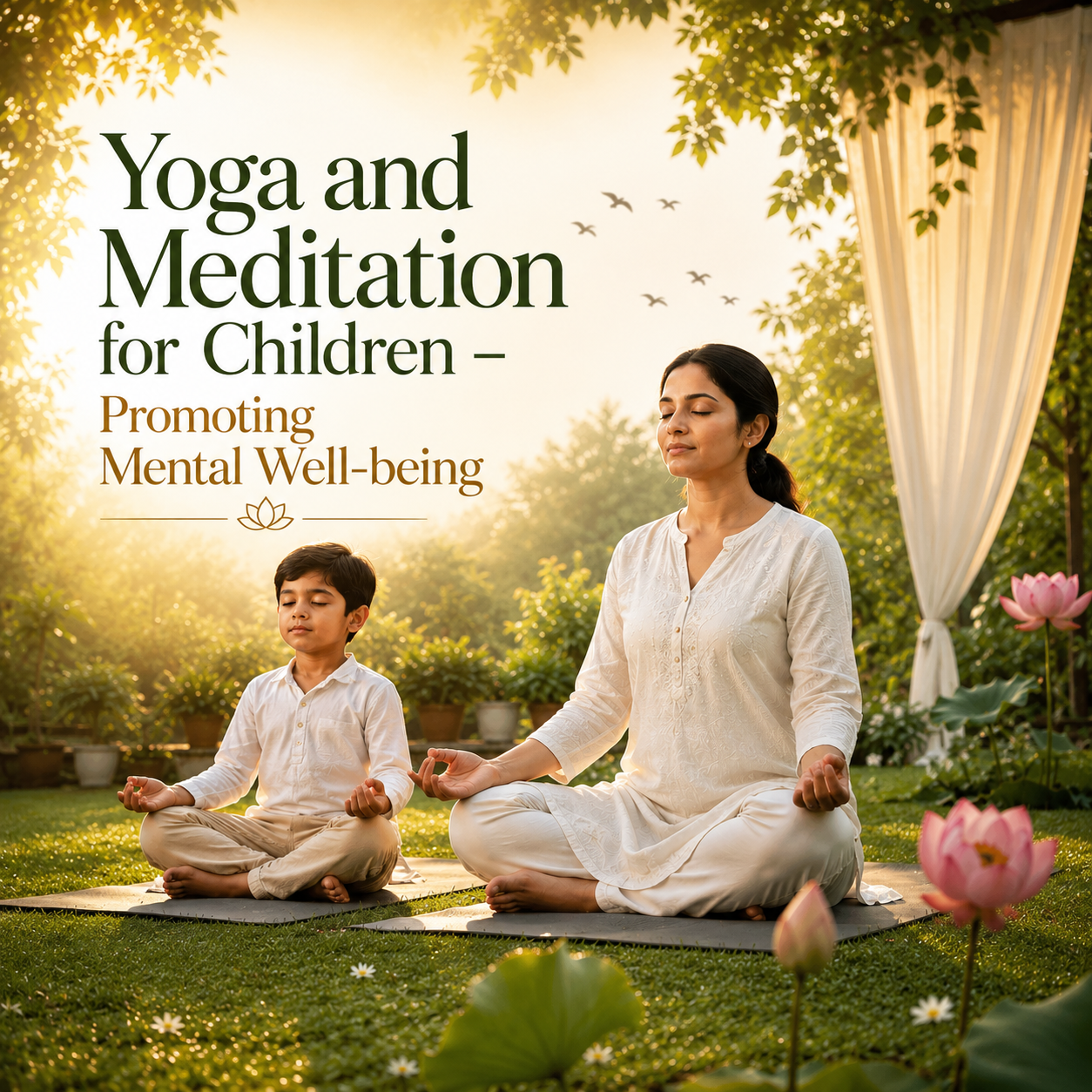 Yoga and Meditation for Children – Promoting Mental Well-being