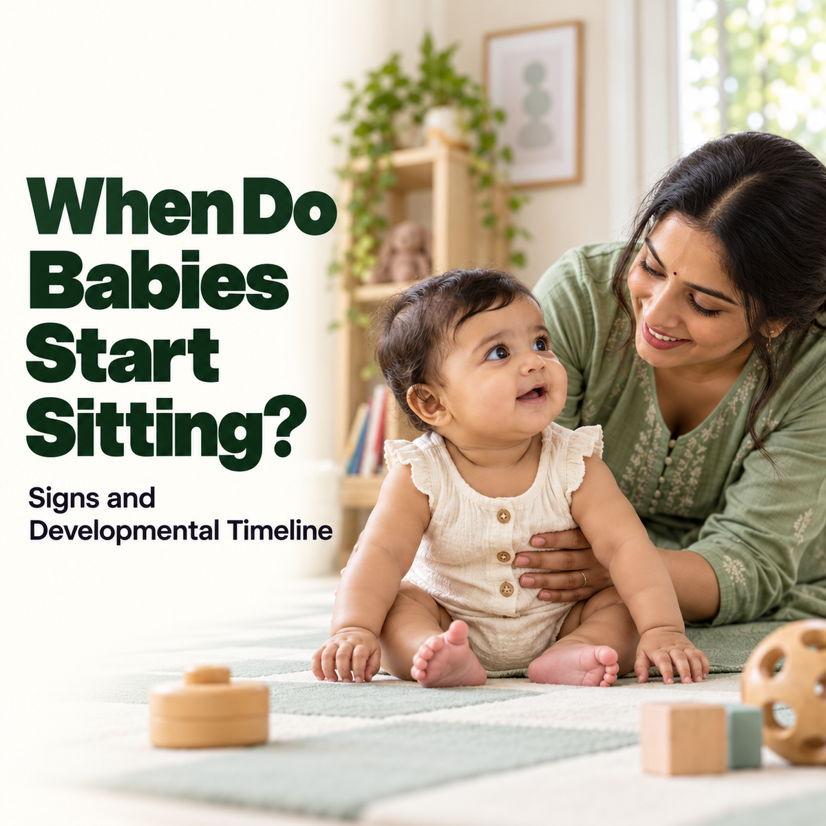 When Do Babies Start Sitting? Signs and Developmental Timeline