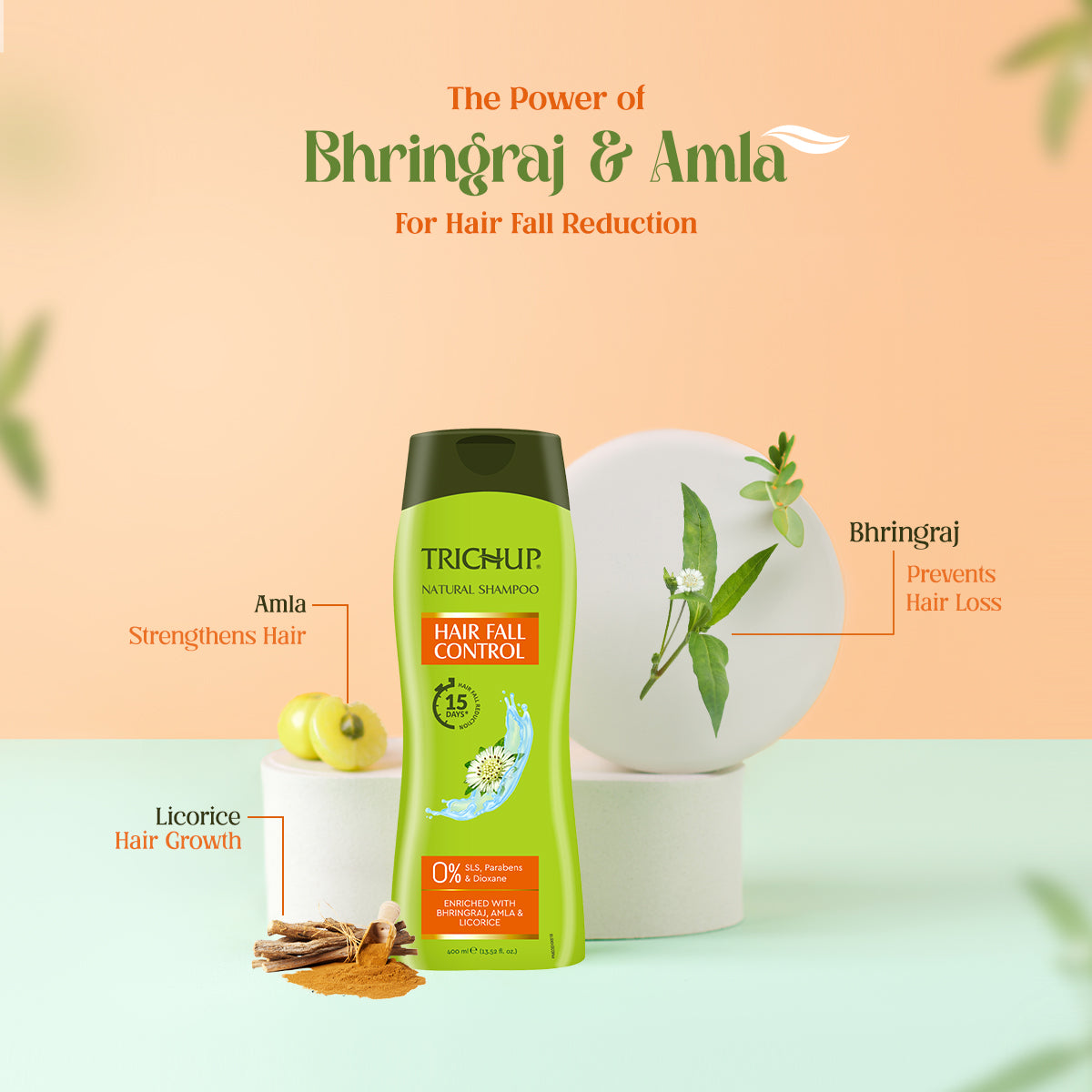 Trichup Hair Fall Control Shampoo & Hair Mask Kit