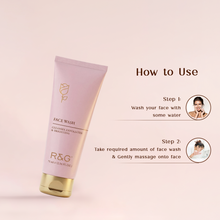 Load image into Gallery viewer, R&amp;G Face Wash - Cleanses, Exfoliates &amp; Brightens Skin - Remove Dead Skin Cells, Help Reduce Pigmentation &amp; Dullness to Uncover Healthy, Younger &amp; Brighter Skin
