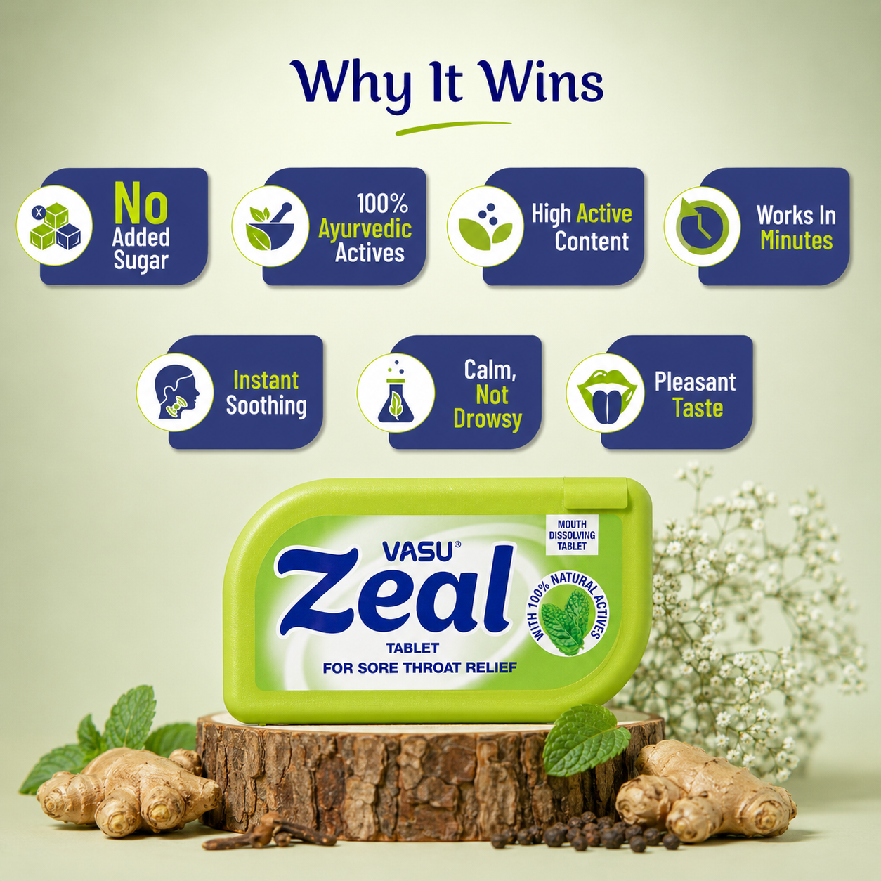 Vasu Zeal Tablet (Pack of 12)