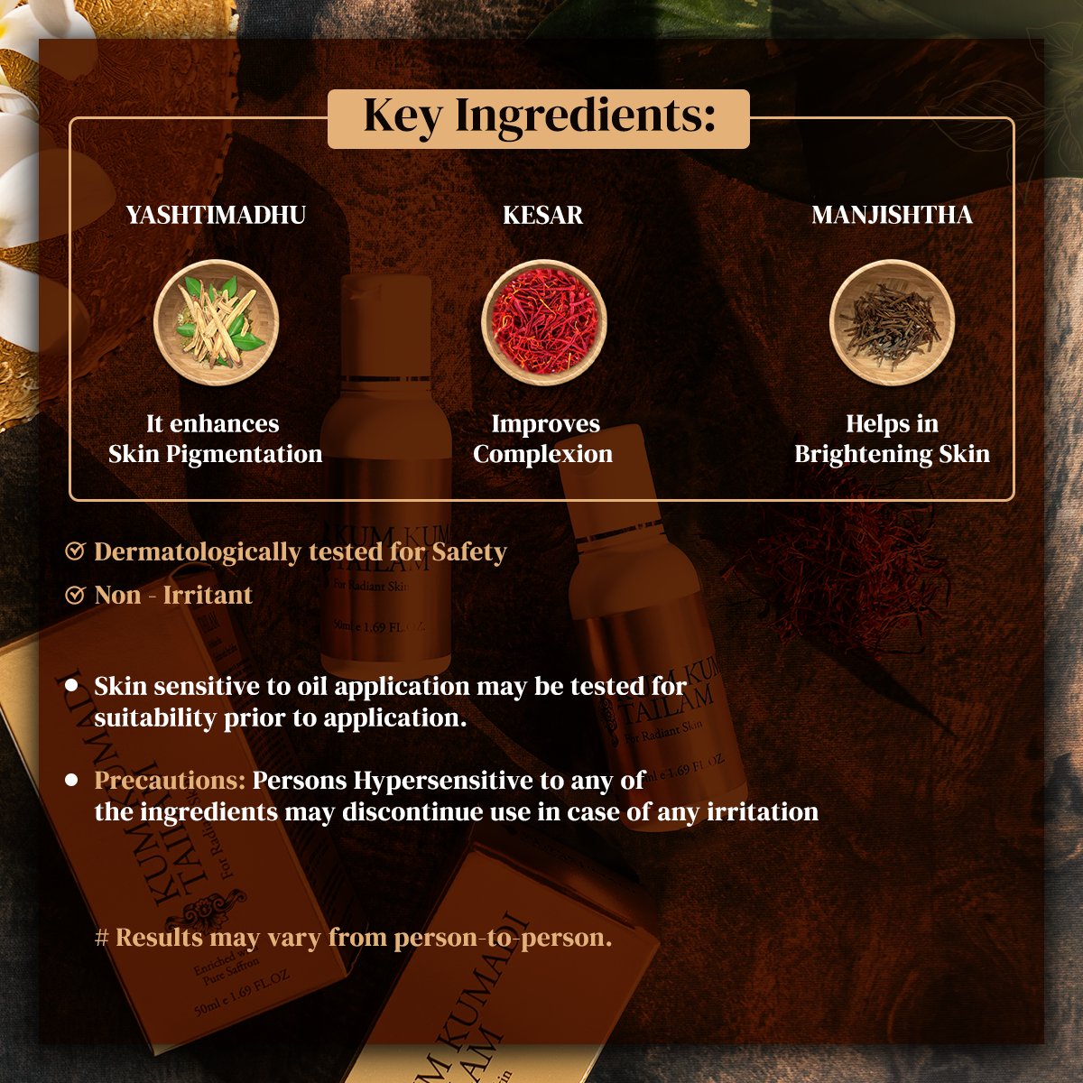 Vasu Kumkumadi Tailam