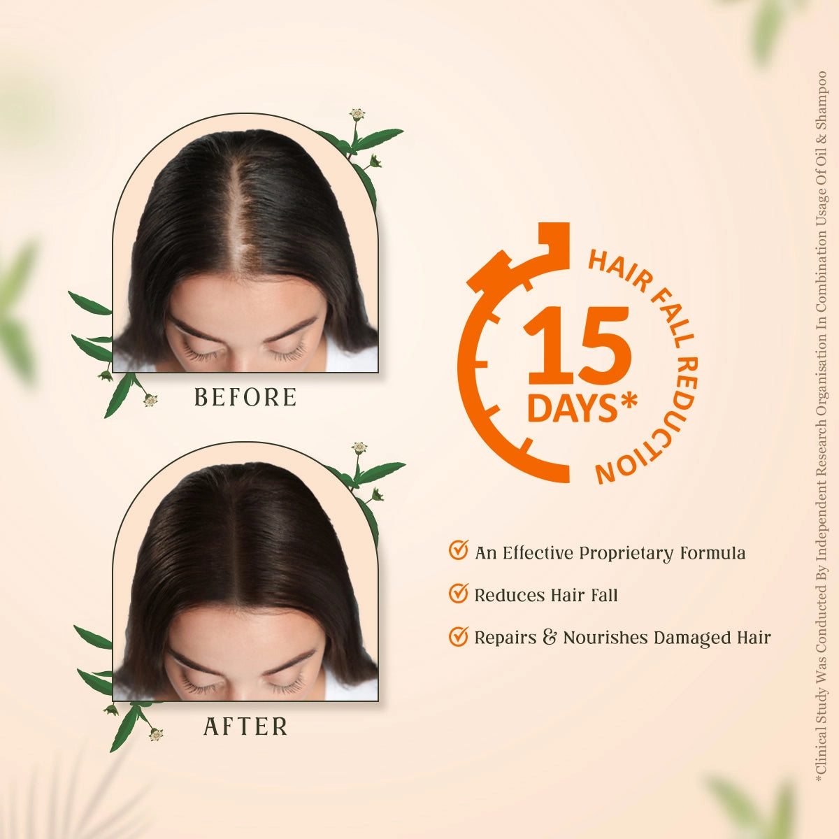 Trichup Hair Fall Control Oil 200ml & Shampoo 400ml