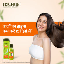 Load image into Gallery viewer, Trichup Hair Fall Control Oil(200ml) &amp; Shampoo(400ml) - Enriched with Amla &amp; Bhringraj - Helps to Reduce Hair Fall , Strengthens Your Hair Follicles &amp; Keeps Hair Healthy
