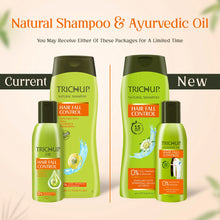 Load image into Gallery viewer, Trichup Hair Fall Control Oil(200ml) &amp; Shampoo(400ml)
