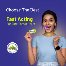 Load image into Gallery viewer, VASU Zeal Tablet - Ayurvedic Mouth Dissolving Tablets For Sore Throat Relief (Pack of 12)
