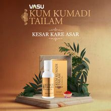 Load image into Gallery viewer, Vasu Kumkumadi Tailam with Aloe Vera Gel - Enriched with Saffron, Aloe Vera &amp; Manjistha - Hydrates, Nourishes &amp; Moisturizes Your Skin By Maintaining Natural Glow
