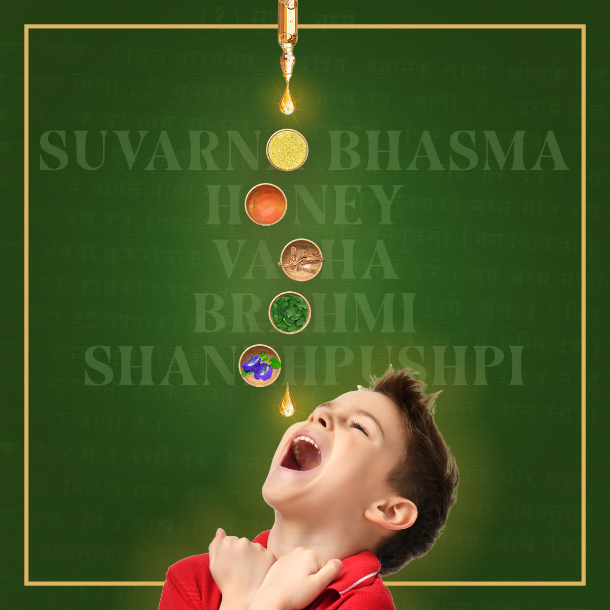 VASU Swarnaprashan Drop For Kids (Pack of 2 x 30ml)