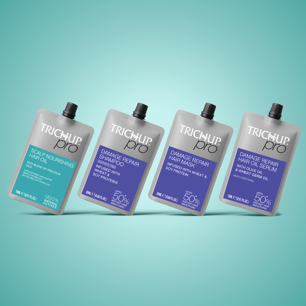 Trichup Pro Mini Kit (Oil, Serum, Shampoo & Mask) - 70ml