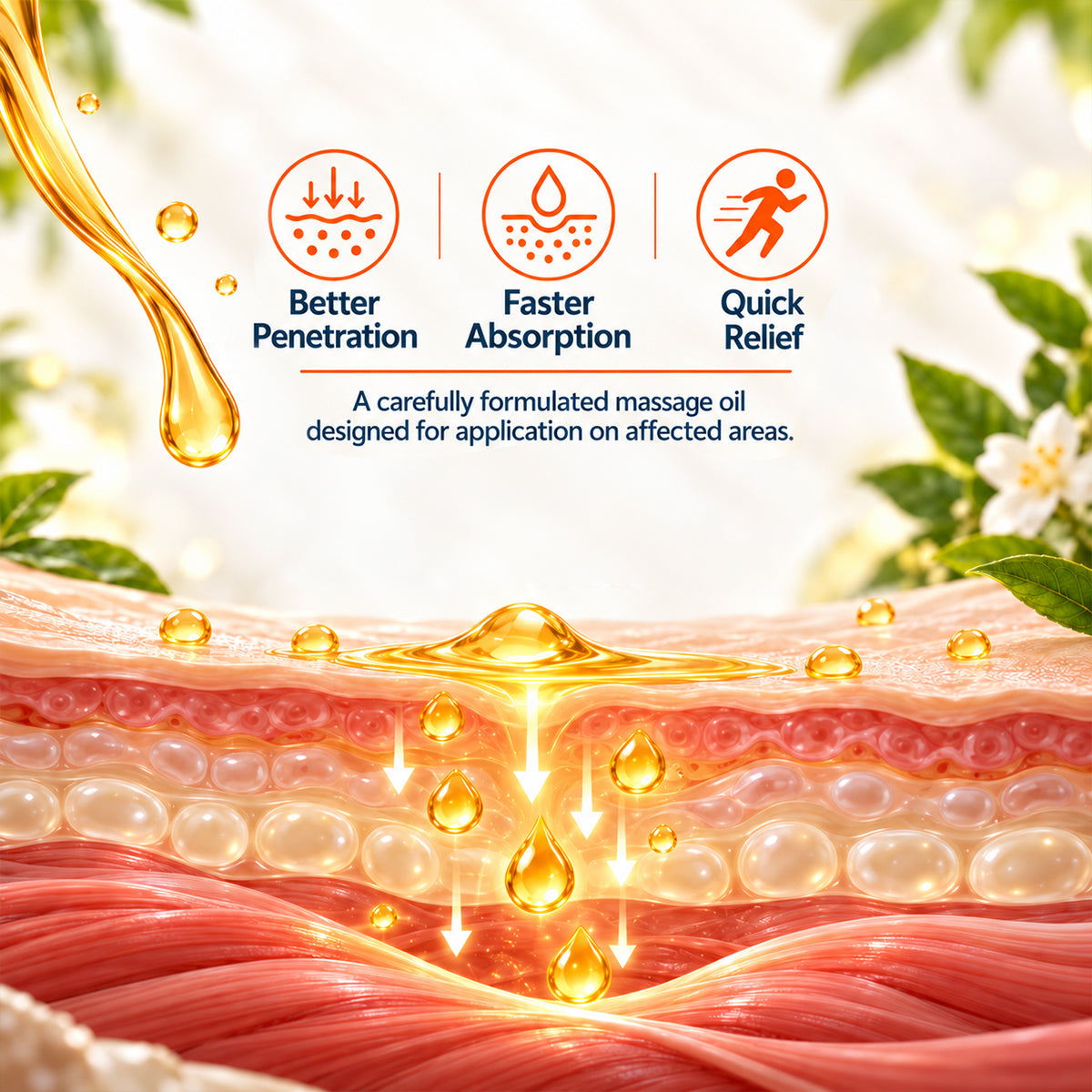 Vasu Dazzle Oil for Pain Relief - 60ml (Pack of 2)