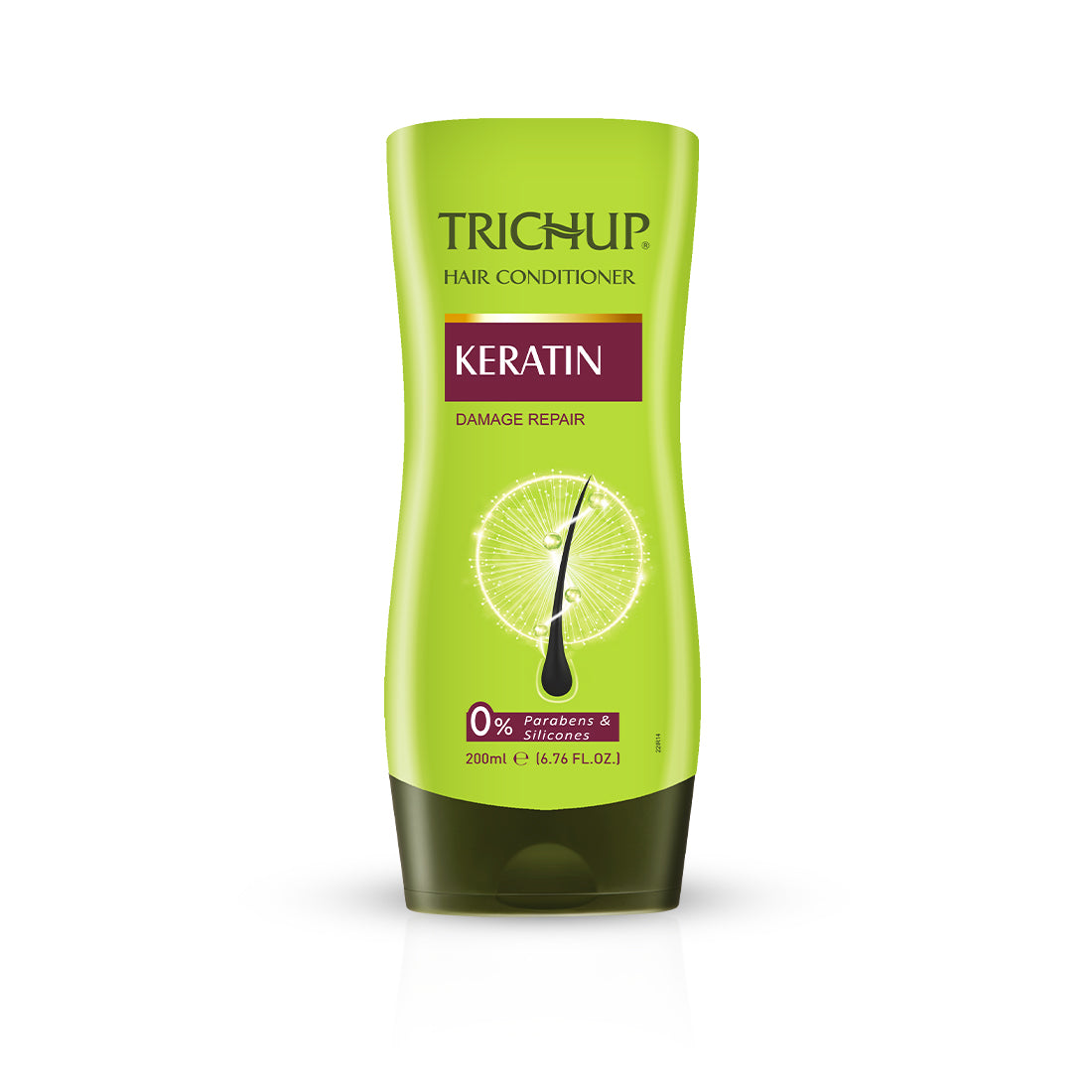 Trichup Keratin Hair Conditioner - For Damaged Hair Repair - Rebuild Strength, Returns Elasticity & Reduces Breakage - Get Healthy, Shiny and Frizz-free Hair