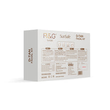 Load image into Gallery viewer, R&amp;G SunSafe D-TAN Facial Kit (Pack of 4 x 40 ml) | De Tan Facial for Glowing Skin | 4 Step Facial with Cleanser, Scrub, Massage Cream &amp; Face Pack
