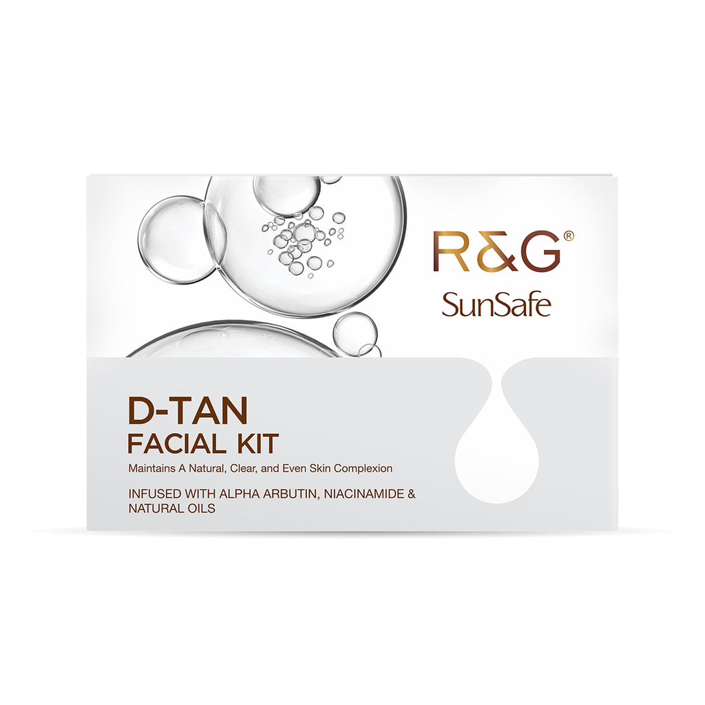 D-TAN Facial Kit for Women – Natural, Clear & Even Skin Tone | With ...