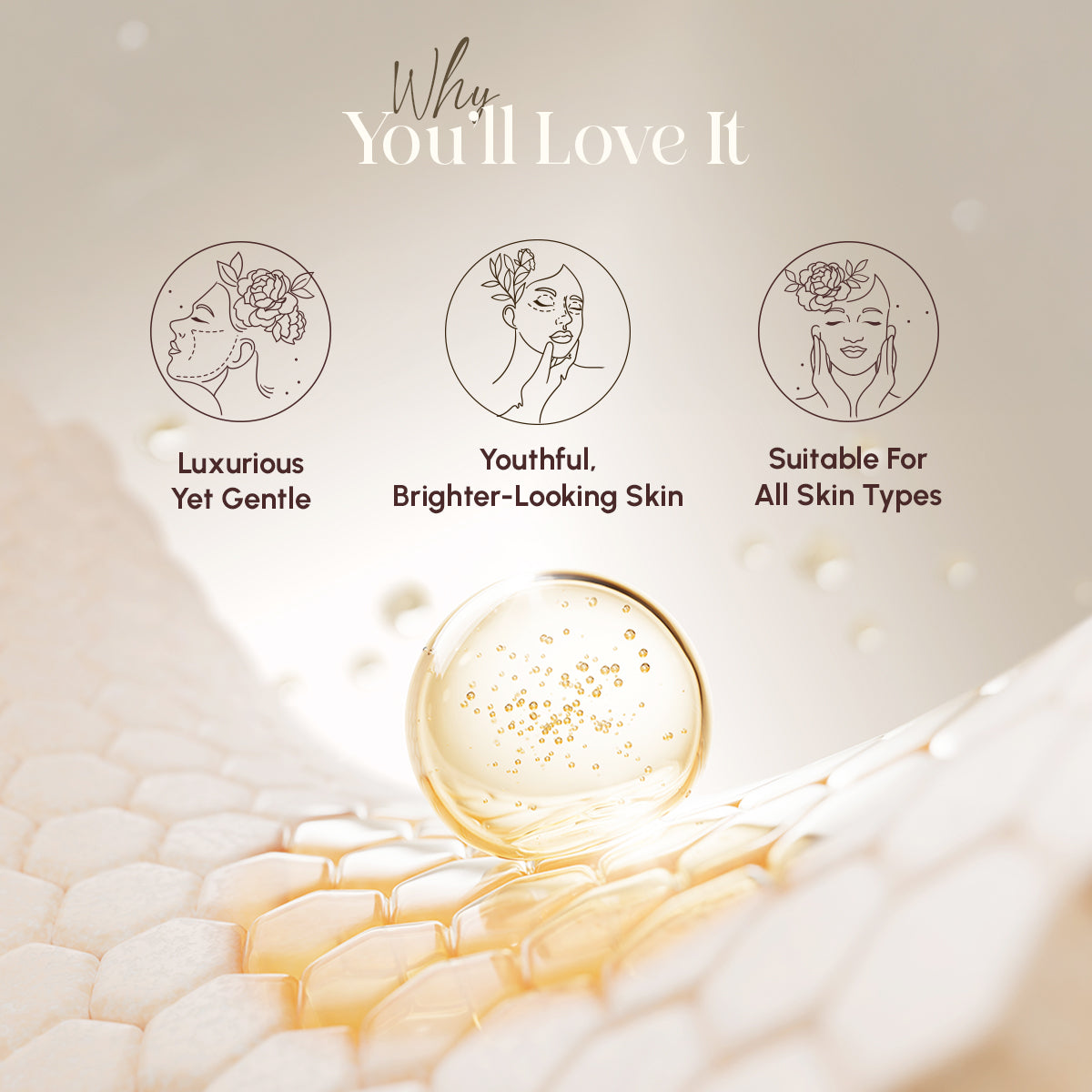 R&G Gold Mini Facial Kit with 24K Gold - 40ml