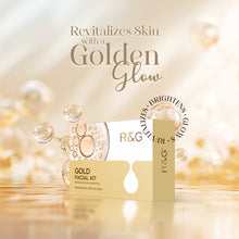 Load image into Gallery viewer, R&amp;G Gold Facial Kit  For Women - Revitalizes Skin with a Golden Glow - Infused with 100% 24K Gold* - 40g
