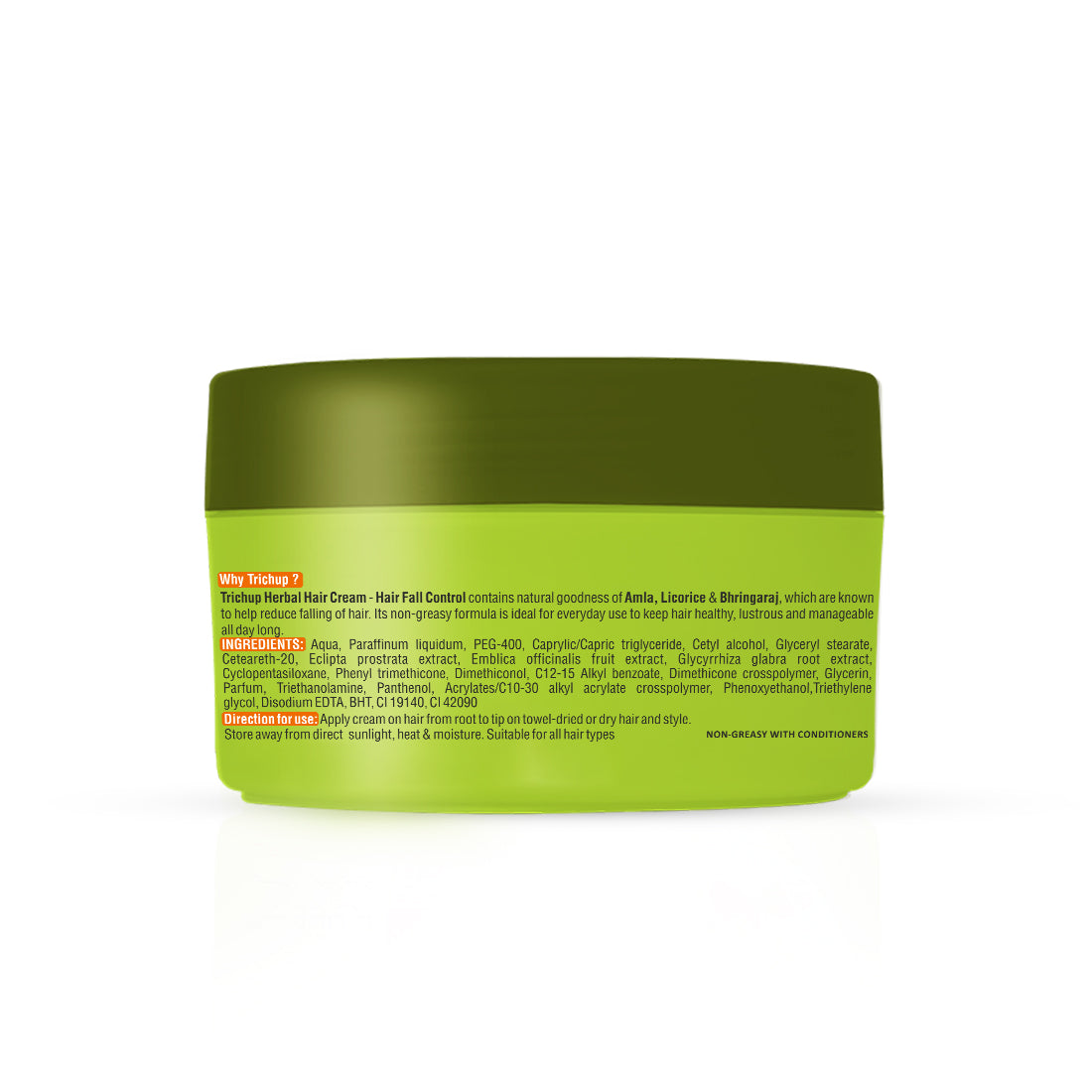 Trichup Hair Fall Control Shampoo 640ml & Cream 200ml