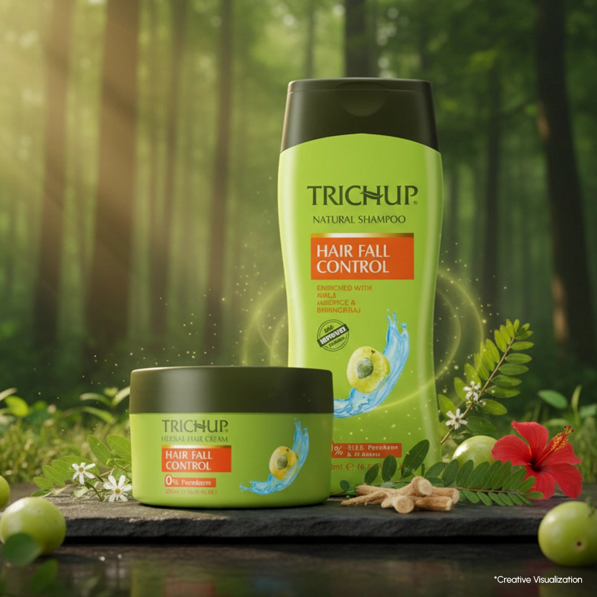 Trichup Hair Fall Control Shampoo & Cream