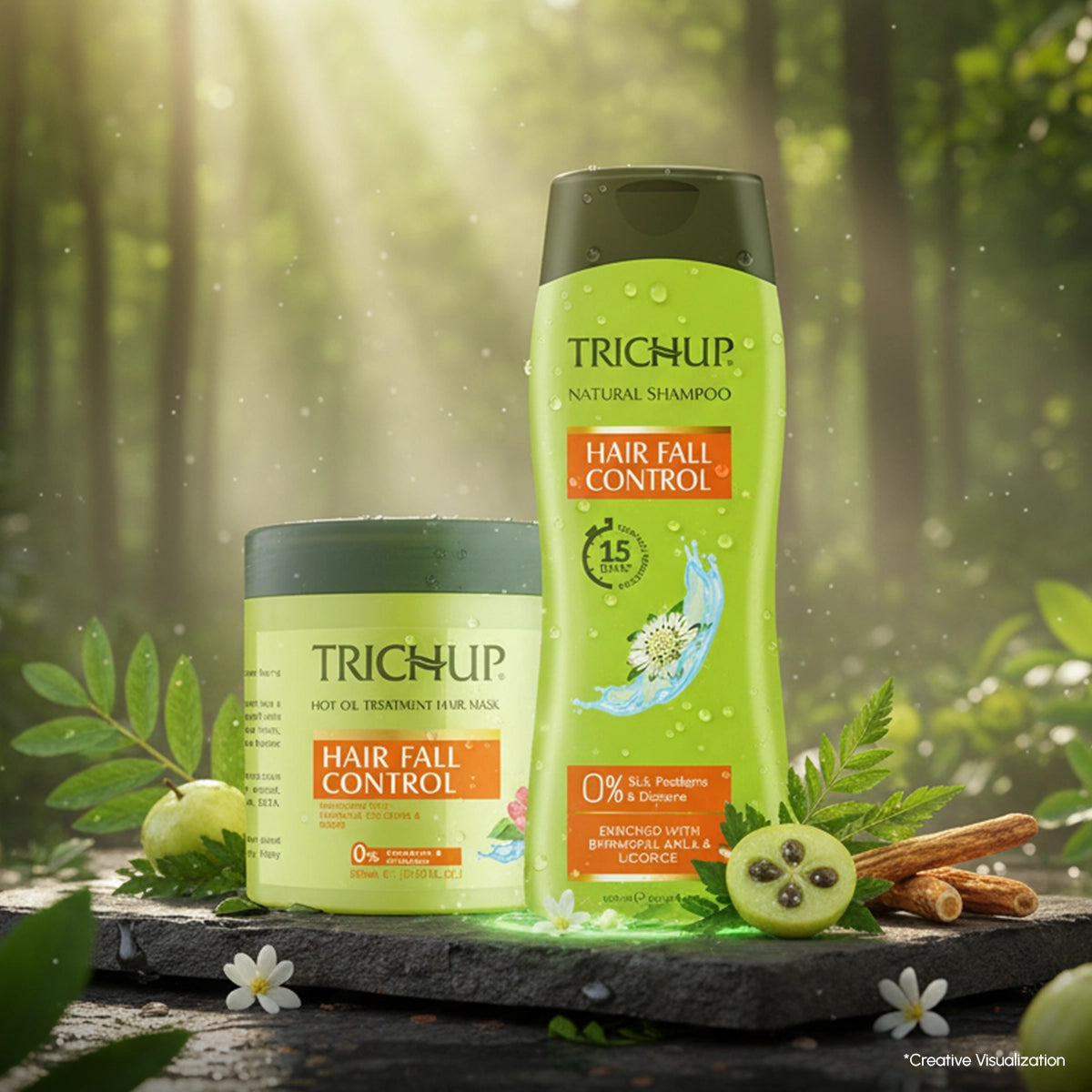 Trichup Hair Fall Control Shampoo & Hair Mask Kit