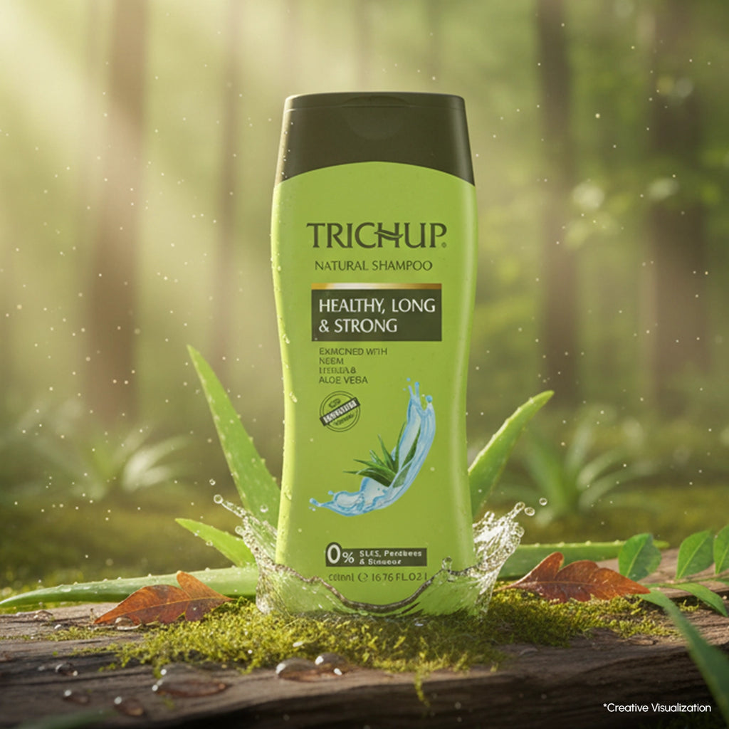 Trichup Healthy Long & Strong Natural Shampoo - Strengthen Your Hair