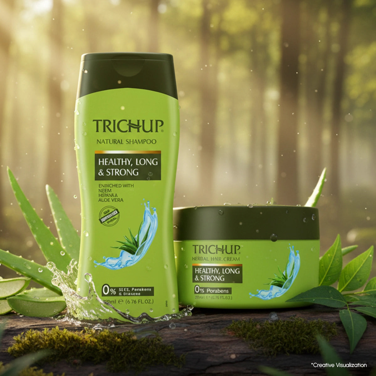 Trichup Healthy Long & Strong Shampoo & Cream