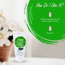 Load image into Gallery viewer, Vasu Naturals Skin Purifying Face Scrub - 150ml
