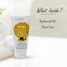 Load image into Gallery viewer, Vasu Naturals Insta Radiance Face Scrub - 150ml
