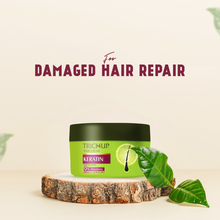 Load image into Gallery viewer, Trichup Keratin Damaged Hair Repair Cream - For Strong, Shiny &amp; lustrous Hair - Helps to Reduce the Frizziness and Split Ends of Your Hair
