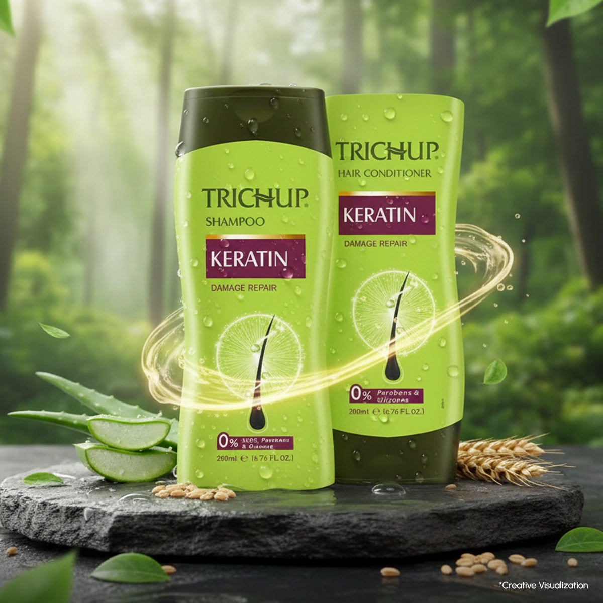 Trichup Keratin Hair Shampoo & Conditioner Combo