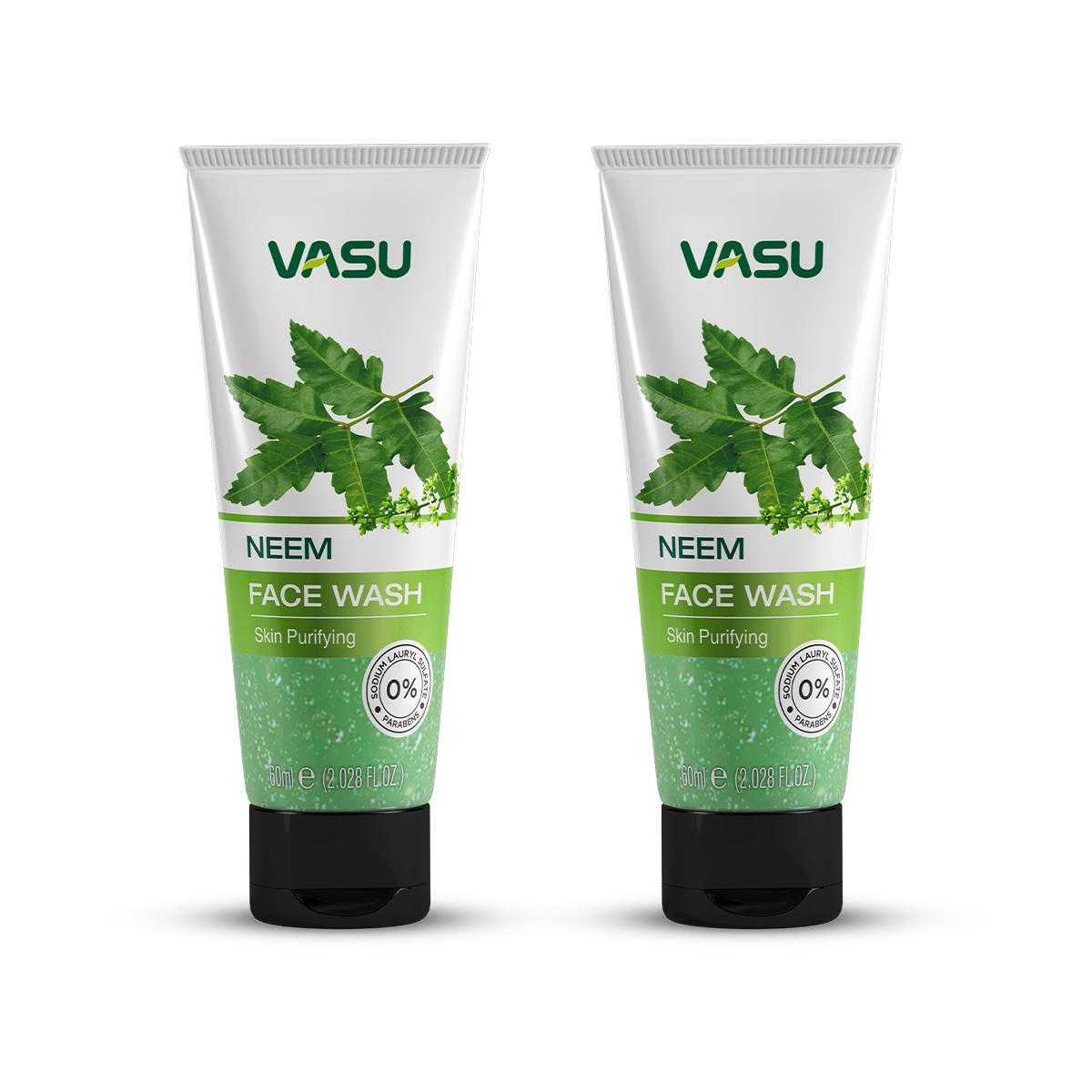 Vasu Neem Face Wash 60ml (Pack of 2)