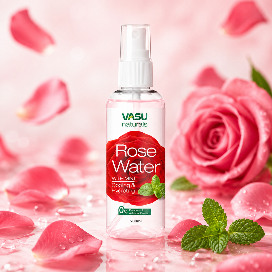 Vasu Naturals Rose Water - 200ml