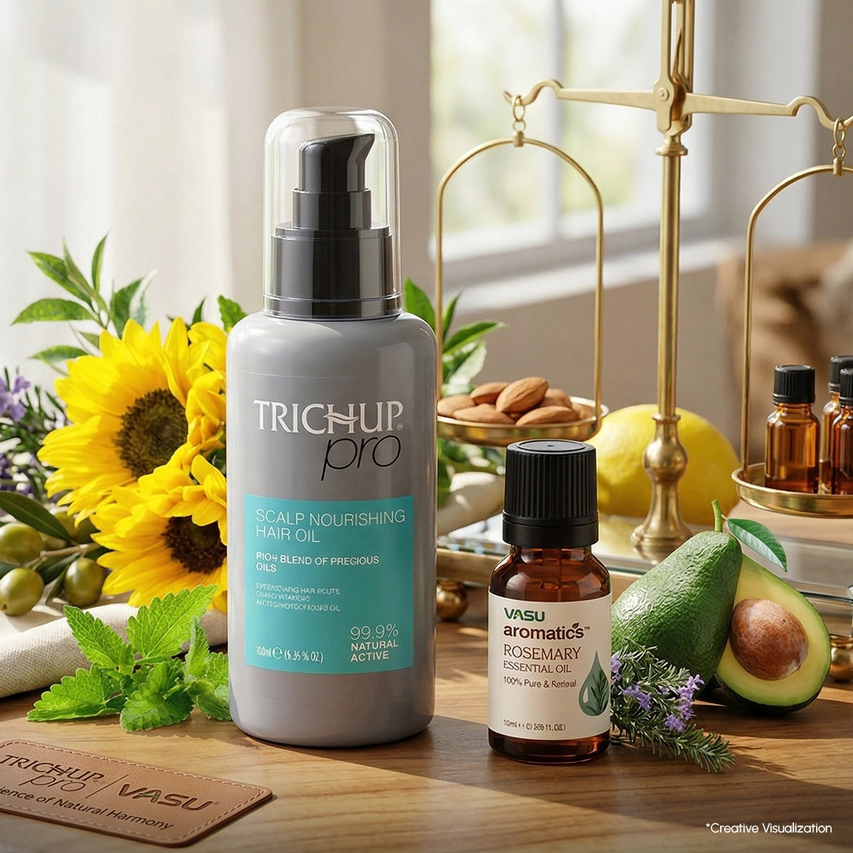 Trichup Pro Hair Growth Oil Combo (Scalp Oil with 100% Natural Rosemary Oil)