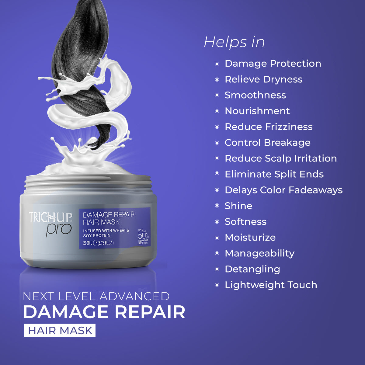 Trichup Pro Damage Repair Hair Mask - 200ml