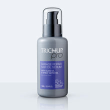 Load image into Gallery viewer, Trichup Pro Damage Repair Hair Oil Serum for Dry &amp; Frizzy Hair | Instant Smoothing | Control Breakage &amp; Damage Protection | Reduce Split Ends &amp; Scalp Irritation | Reduce Dryness | Nourishment - 100 ml
