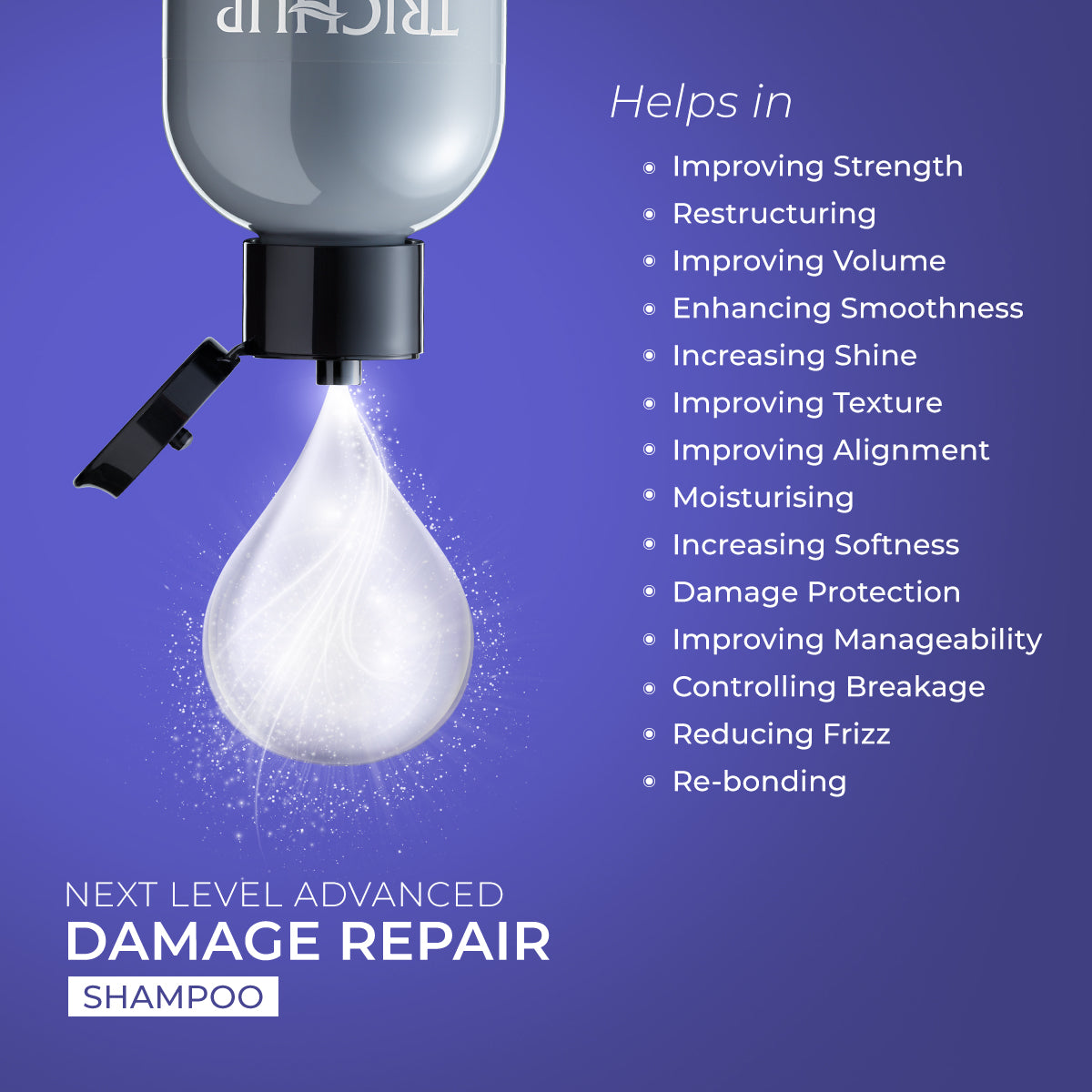 Trichup Pro Damage Repair Shampoo - 300ml