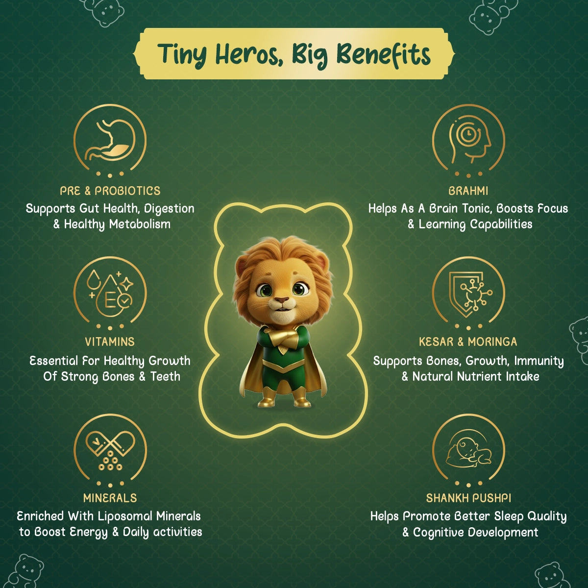 Vasu Super Gummies For Kids (30 Gummies)