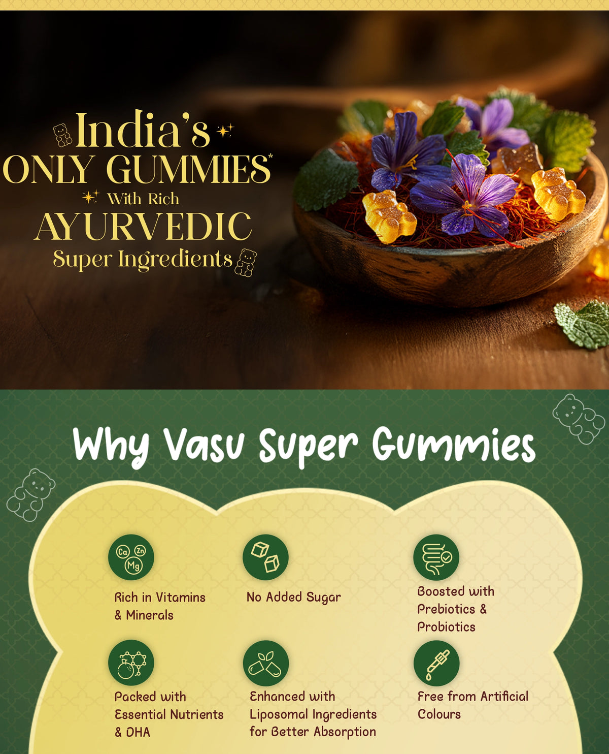 Vasu Super Gummies For Kids (60 Gummies)