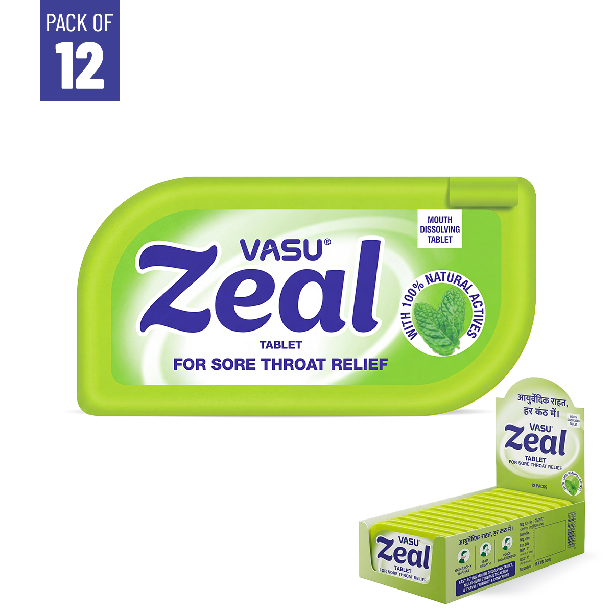 Vasu Zeal Tablet (Pack of 12)