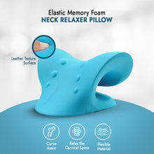 Load image into Gallery viewer, Neck and Shoulder Relaxer | Cervical Pillow for Neck &amp; Shoulder Pain | Cervical Traction Device | Cervical Spine Alignment | Acupressure Chiropractic Pillow Neck Stretcher for Men &amp; Women
