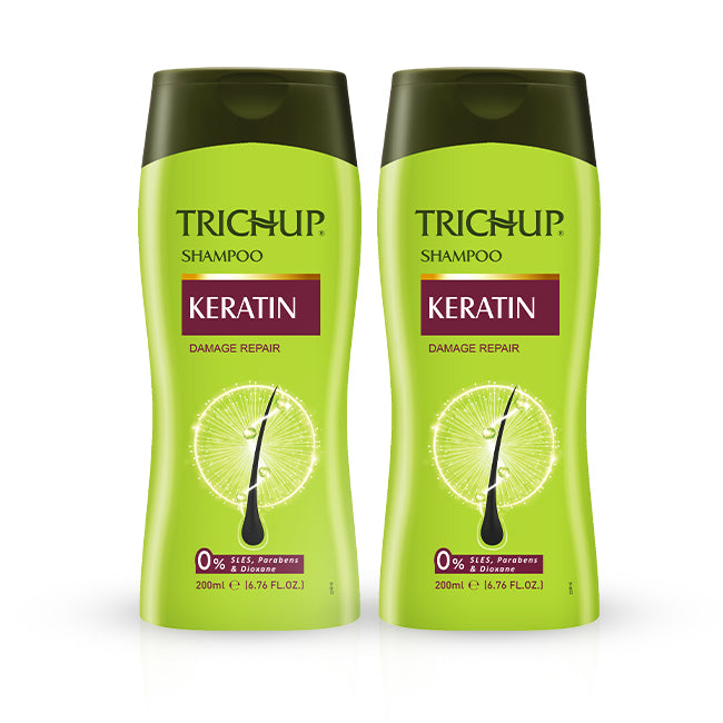 Trichup Keratin Hair Shampoo - 200ml (Pack of 2)