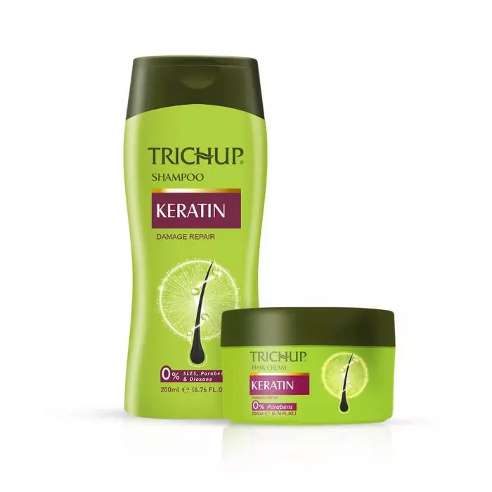 Trichup Keratin Shampoo & Cream - VasuStore