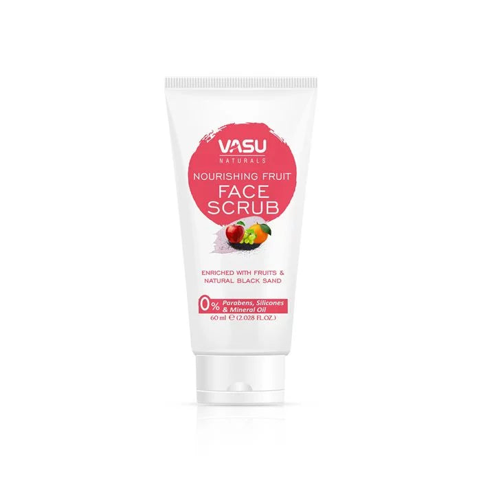 Vasu Naturals Nourishing Fruit Face Scrub - VasuStore