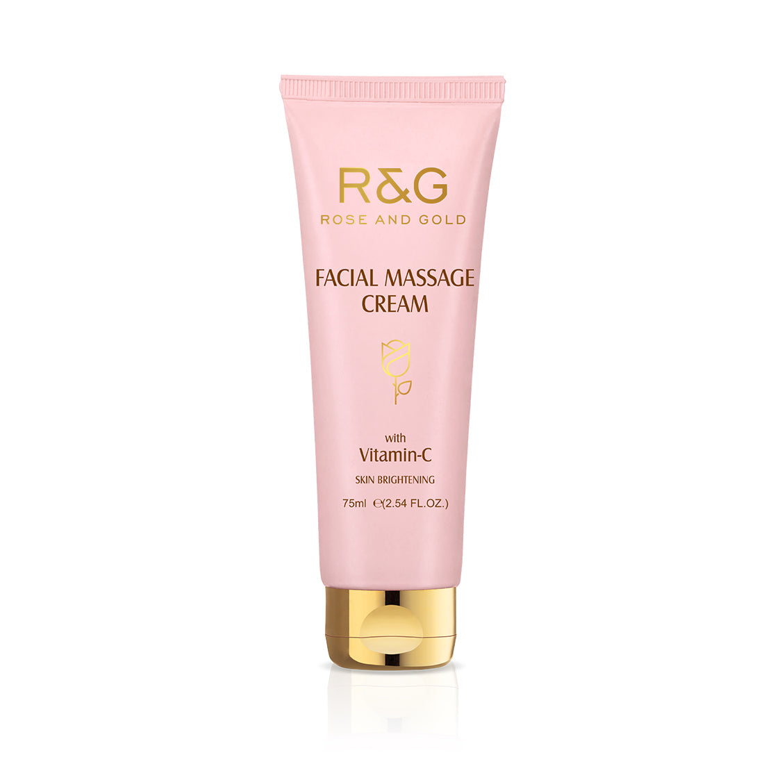 R&G Facial Massage Cream For Skin Brightening - Enriched with Vitamin C - Brightens & Tones Sun Damaged Skin - Gives Visible Glow For a Refreshing Look - VasuStore