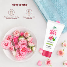 Load image into Gallery viewer, Vasu Naturals Rose &amp; Mint Kit - Deeply Cleanses Your Skin to Remove Oil, Dirt &amp; Pollutants - Ultra-Light Moisturizer that Instantly Soothes &amp; Refreshes Skin - VasuStore
