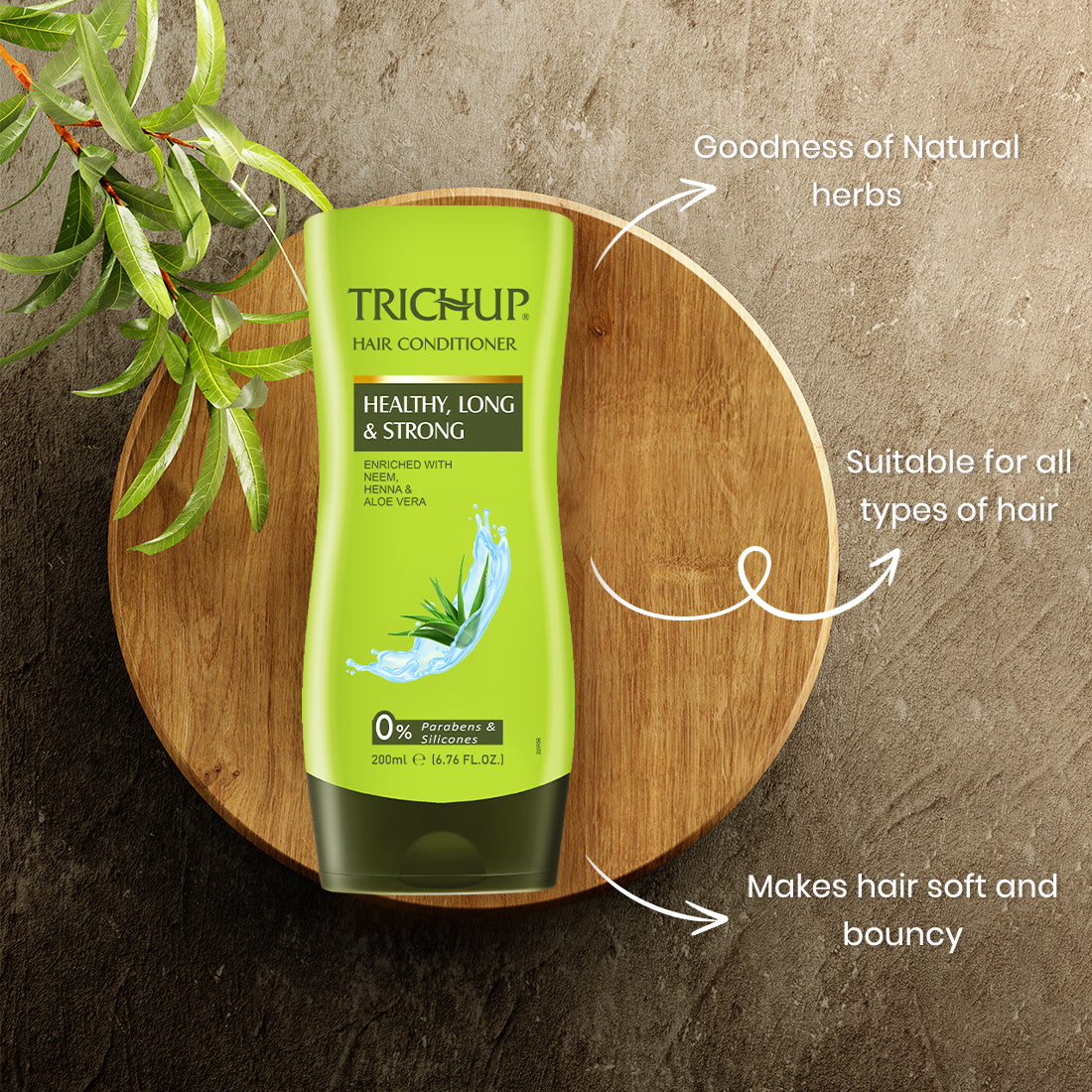 Trichup Healthy Long & Strong Conditioner - VasuStore
