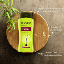 Load image into Gallery viewer, Trichup Keratin Shampoo &amp; Hair Mask - Damaged Hair Repair With Keratin - Retains Moisture, Gets Rid of Split Ends - Improves Shine &amp; Manageability of Your Hair - VasuStore
