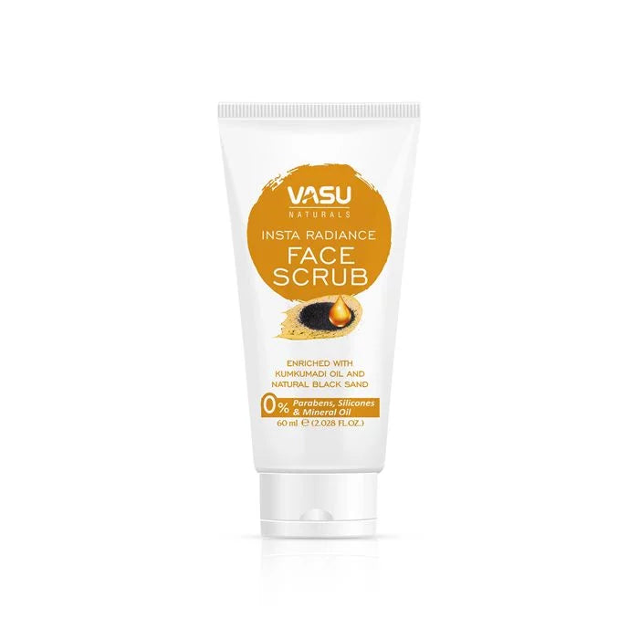 Vasu Naturals Insta Radiance Face Scrub - VasuStore