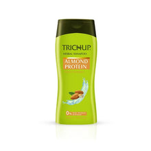 Load image into Gallery viewer, Trichup Herbal Shampoo – Almond Protein Repairs &amp; Strengthens Hair - VasuStore
