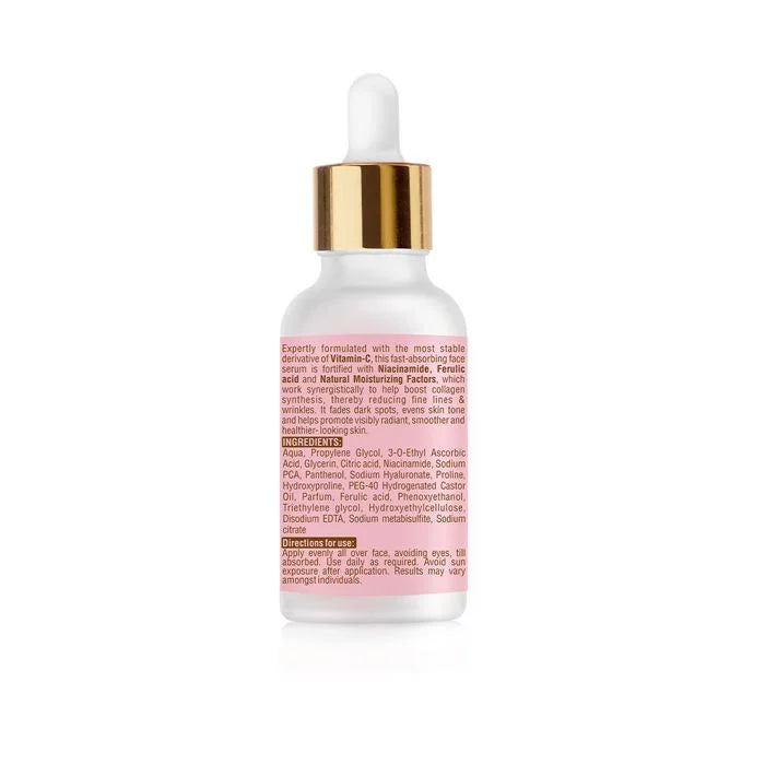 R&G Vitamin C Face Serum for Skin Brightening - Help Reduce Fine Lines, Wrinkles, Dark Spots, Evens Skin Tone and Promotes Visibly Radiant, Smoother & Healthier Looking Skin - VasuStore