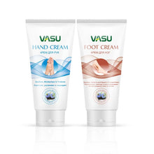 Load image into Gallery viewer, Vasu Naturals Hand &amp; Foot Cream - Enriched with Green Tea, Black Seed, Almond &amp; Olive Oil - Soothes &amp; Moisturizes Your Dry &amp; Rough Feet &amp; Hand and Promotes Healthy Skin - VasuStore
