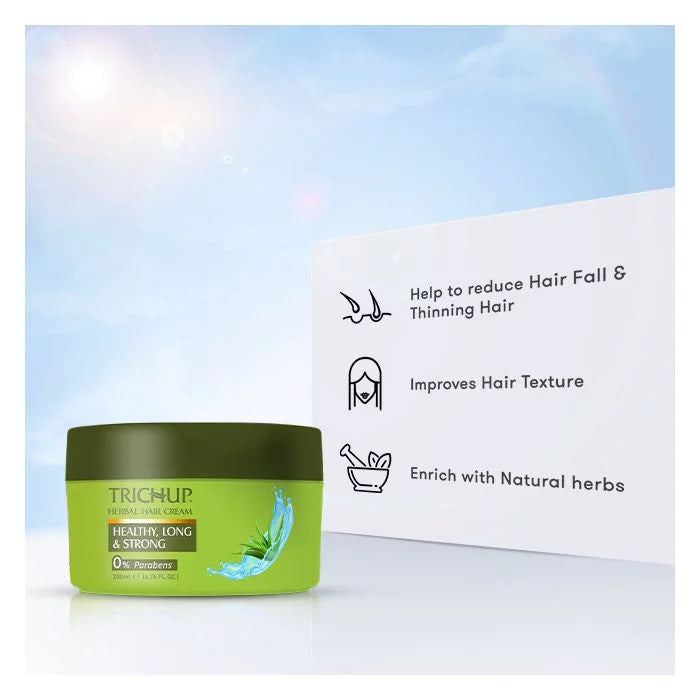 Trichup Healthy, Long & Strong Herbal Hair Cream - VasuStore